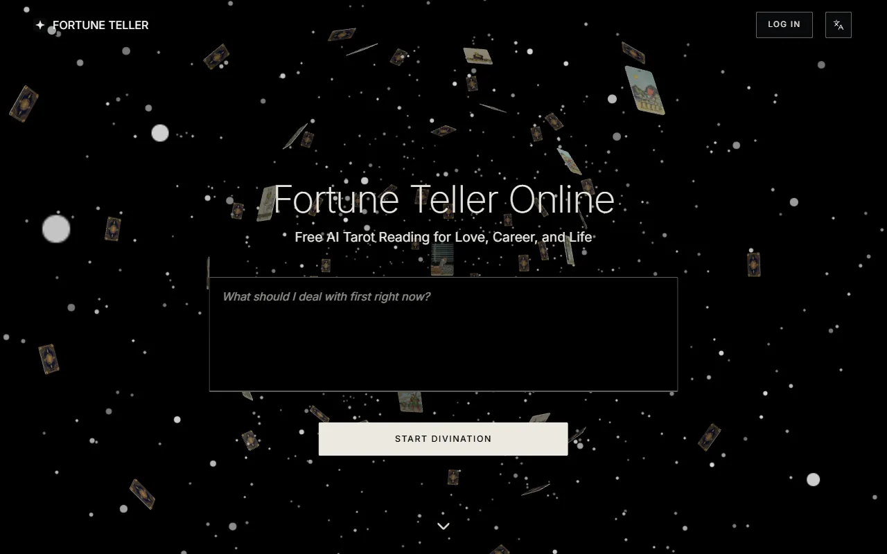 FortuneTellerOnline screenshot