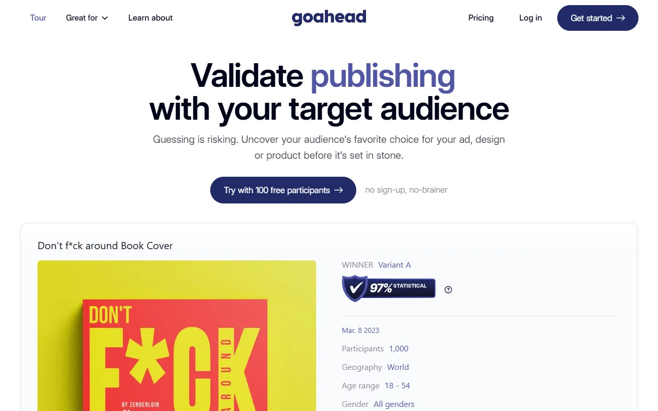 goahead screenshot
