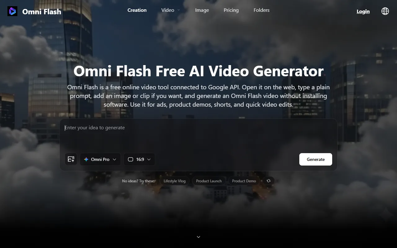 Omni Flash screenshot