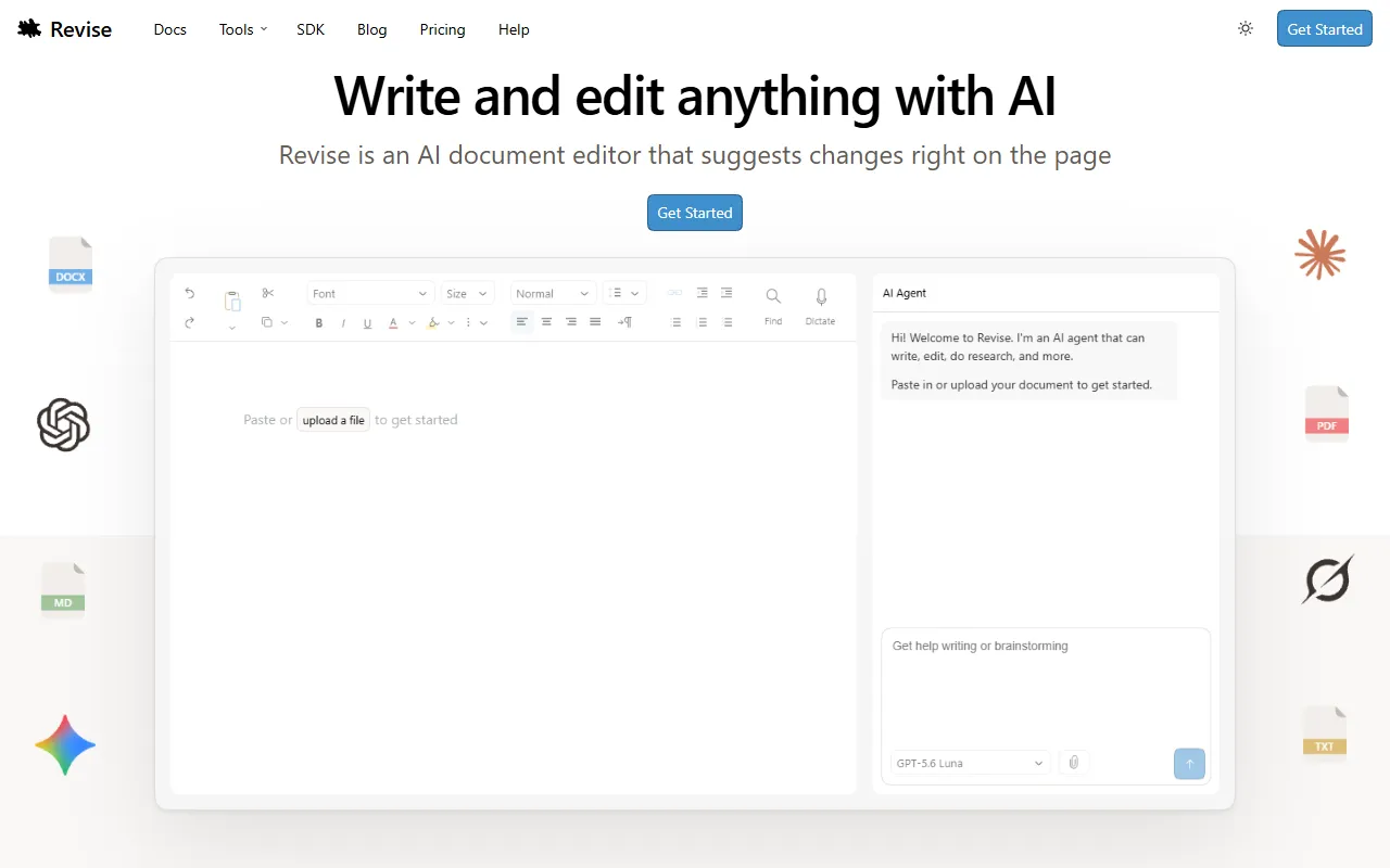 Revisehttps://revise.io screenshot