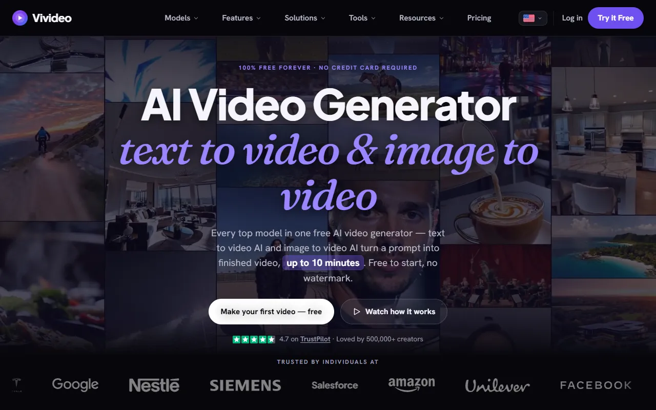 Vivideo screenshot