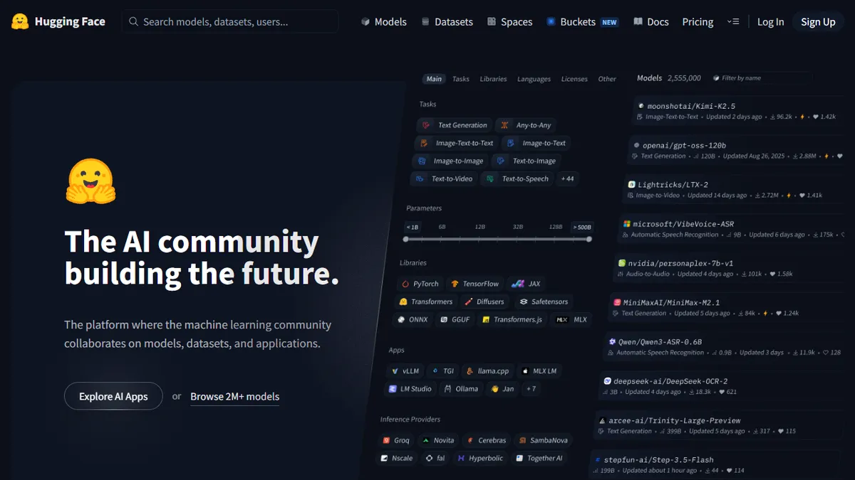 Hugging Face offers local AI tools that reduce cloud dependency