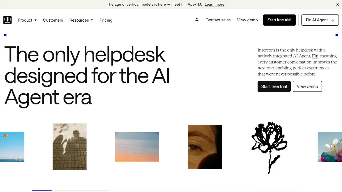 Intercom's AI-powered chatbots in action